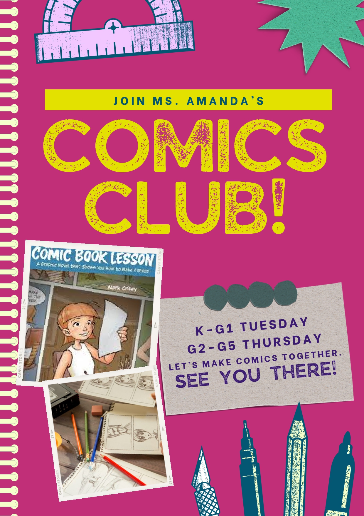 23-24 2nd Semester Comics Club